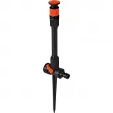 Aspersor reglabil la 360° cu racord rapid la furtun, extensibil