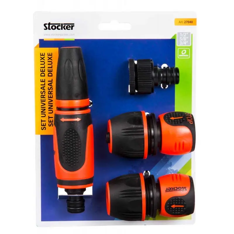 Set universal DELUXE 1/2" 5/8" 3/4"