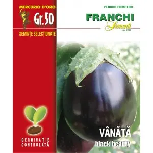 Seminte vinete Black Beauty Mercurio D’oro
