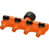 Conector robinet ½" - ¾" cu 4 iesiri