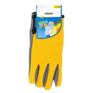 Manusi de gradina pentru copii KIDS GARDEN, galben
