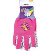 Manusi de gradina pentru copii KIDS GARDEN, roz/mov