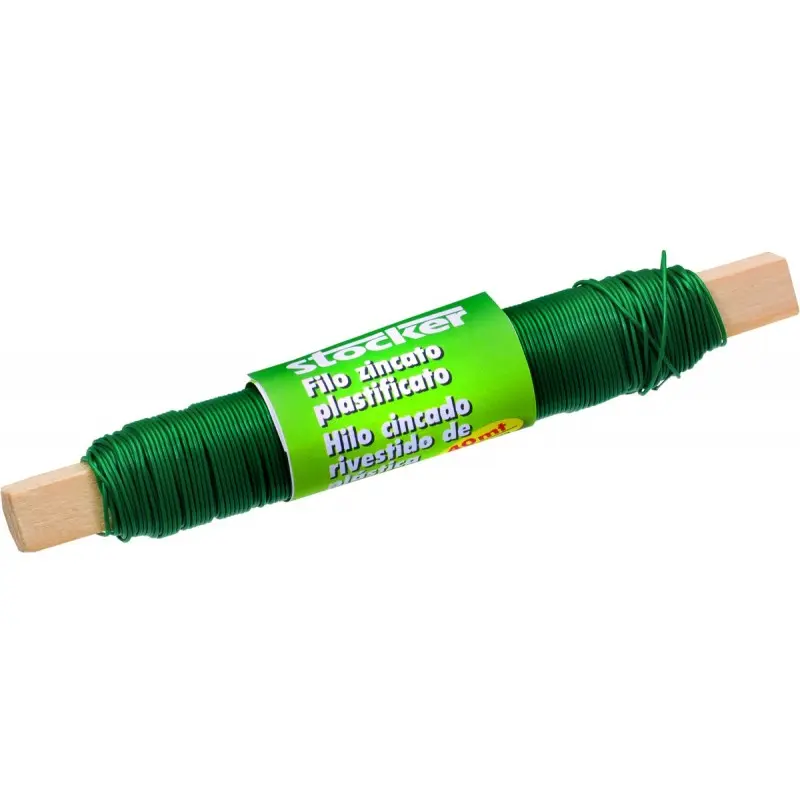 Fir zincat plastificat pentru legat, bobina