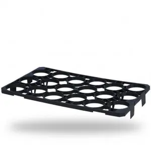 Tava transport ghivece, 8 celule rotunde, Arca ECO 680, 14 cm