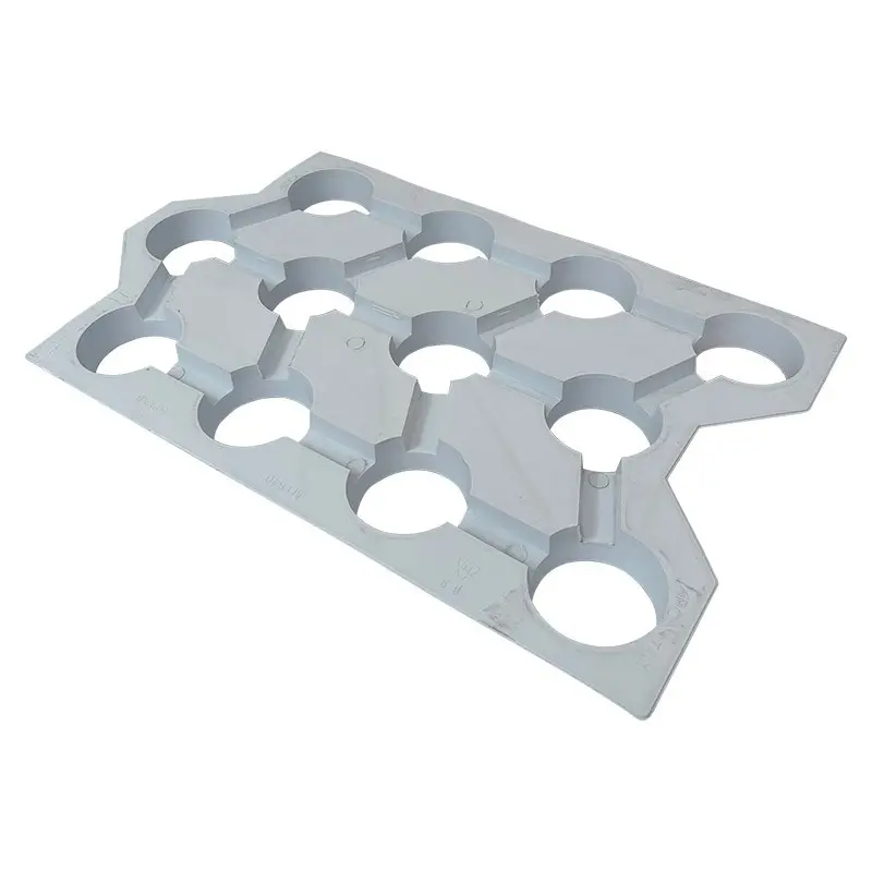 Tava transport ghivece, 12 celule rotunde, Arca 640, 10 cm