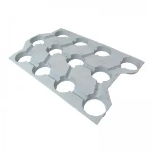 Tava transport ghivece, 12 celule rotunde, Arca 640, 9 cm