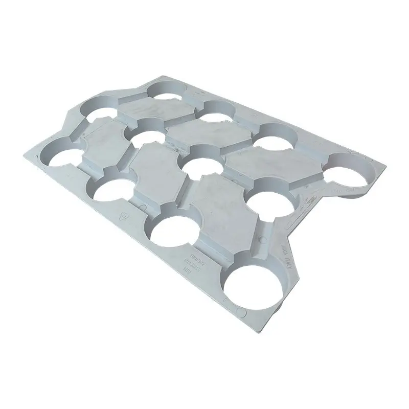 Tava transport ghivece, 12 celule rotunde, Arca 640, 9 cm
