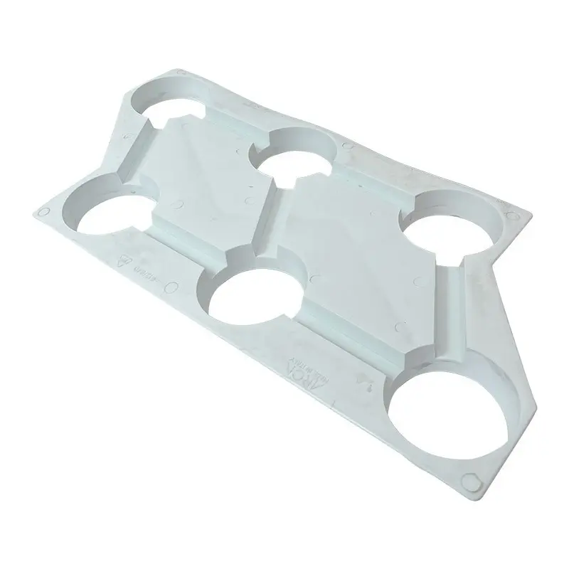 Tava transport ghivece, 6 celule rotunde, Arca 640, 12 cm