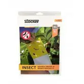Capcane galbene pentru insecte 24x17 cm Stocker, set 10 buc