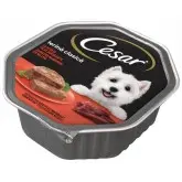 Cesar hrana umeda pentru caini adulti, cu vita si ficat 150 g