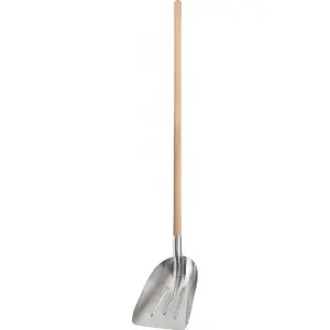 Lopata de metal pentru zapada si cereale cu coada de lemn