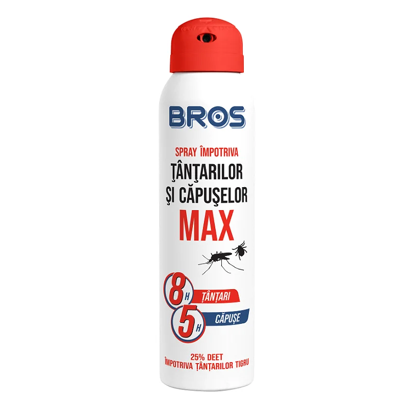 Spray Bros Max impotriva tantarilor si capuselor