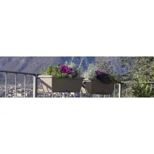 Jardiniera Terrae cu farfurie atasata