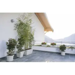 Jardiniera Terrae Midi cu farfurie atasata