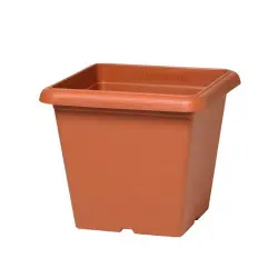 Ghiveci flori patrat Terrae