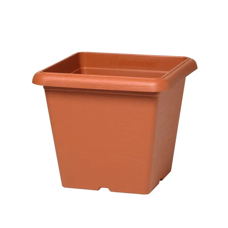 Ghiveci flori patrat Terrae