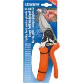 Foarfeca profesionala pentru taiere bypass, 22 cm, cu maner pivotant