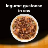 Cesar hrana umeda pentru caini adulti, cu pui si legume gustoase in sos 100 g
