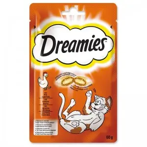Dreamies recompense pentru pisici, cu pui gustos 60 g
