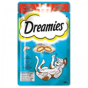 Dreamies recompense pentru pisici, cu somon savuros 60 g