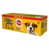 Pedigree pliculete pentru caini adulti 40 x 100 g