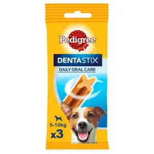 Pedigree DentaStix recompensa pentru caini de talie mica 45 g