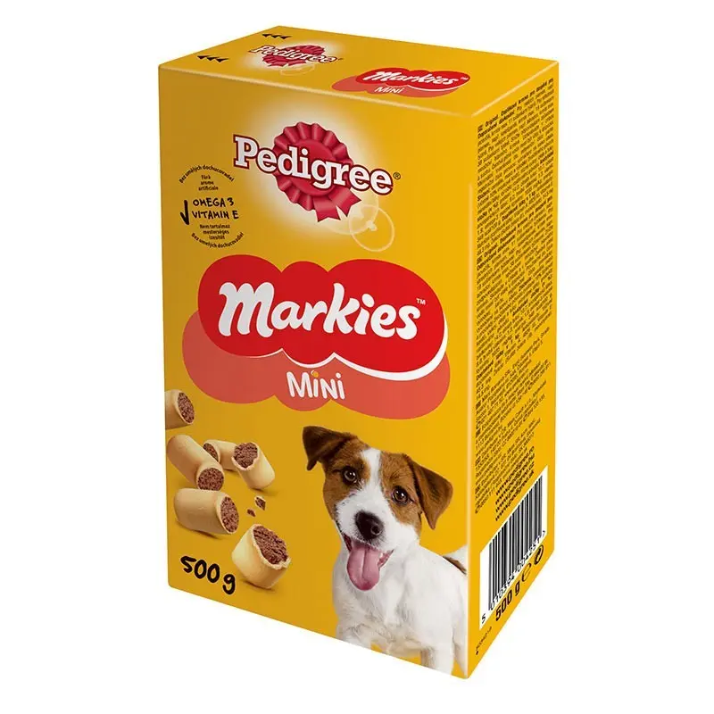 Pedigree Markies Minis recompense pentru caini adulti 500 g