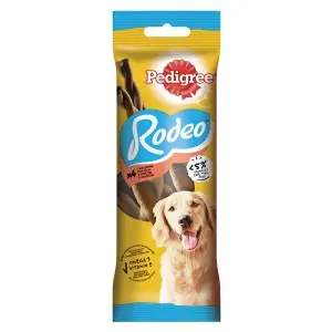 Pedigree Rodeo recompense pentru caini, cu vita 70 g