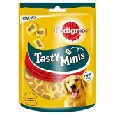 Pedigree Tasty Minis recompense pentru caini adulti, cu vita 155 g