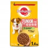 Pedigree hrana uscata cu pui si orez pentru caini juniori 1,4 kg