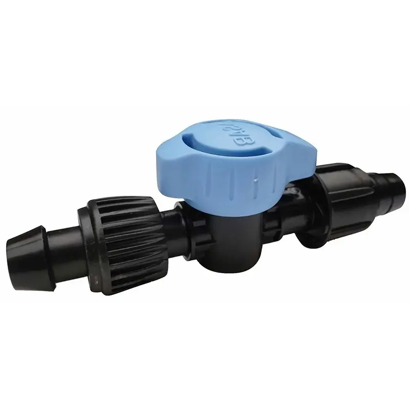 Robinet sab Valvolina RioFlex pentru banda picurare 22 mm, gaura 14 mm