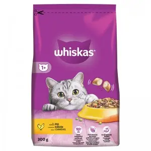 Whiskas hrana uscata cu pui pentru pisici adulte 300 g