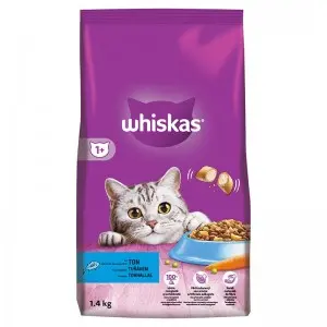 Whiskas hrana uscata cu ton pentru pisici adulte 1,4 kg