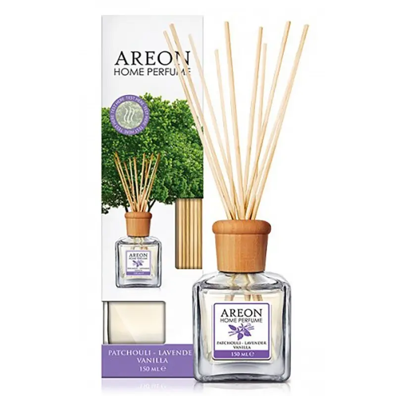 Odorizant de camera cu betisoare Areon Home Perfume Patchouli Lavender Vanilla 150 ml