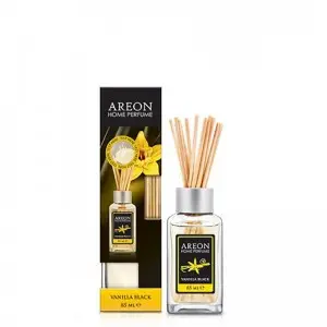Odorizant de camera cu betisoare Areon Home Perfume Vanilla Black 85 ml
