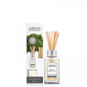 Odorizant de camera cu betisoare Areon Home Perfume Black Crystal 85 ml