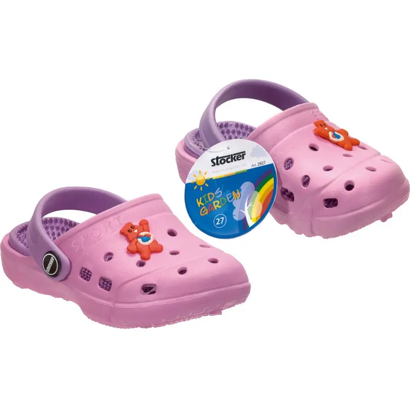 Slapi de gradina pentru copii, roz